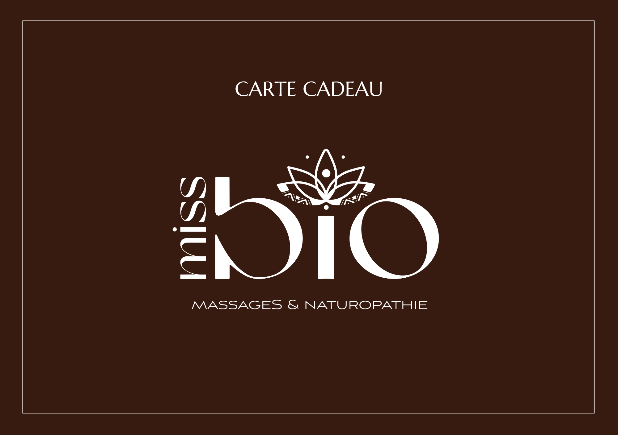 carte cadeau massage bien etre miss bio